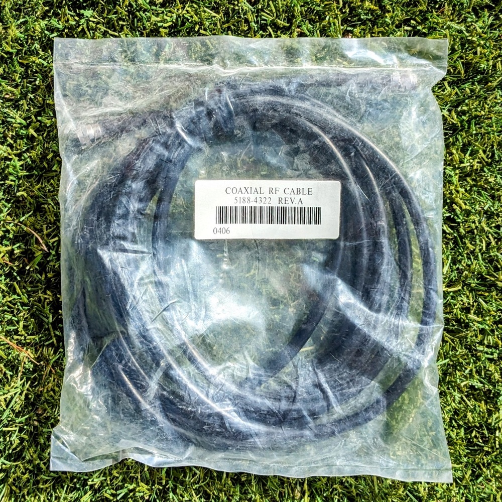 6 ft. RG59/U 75ohm SMA Male to Male Video Antenna Coaxial Composite Video Cable